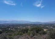 Plaka bei Chania Kreta, Plaka Chania: Hügelgrundstück mit Panormablick zu verkaufen Grundstück kaufen